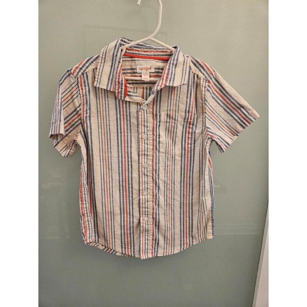 Cat and jack Patriotic toddler boy‎ top 4/5t
